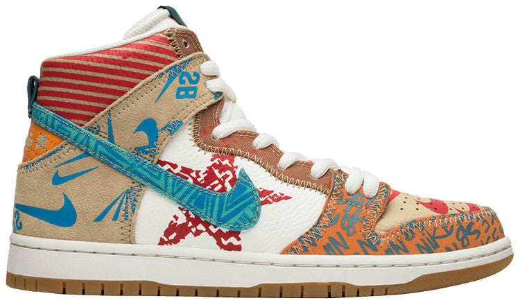 Thomas Campbell x SB Dunk High 'What The' 918321-381