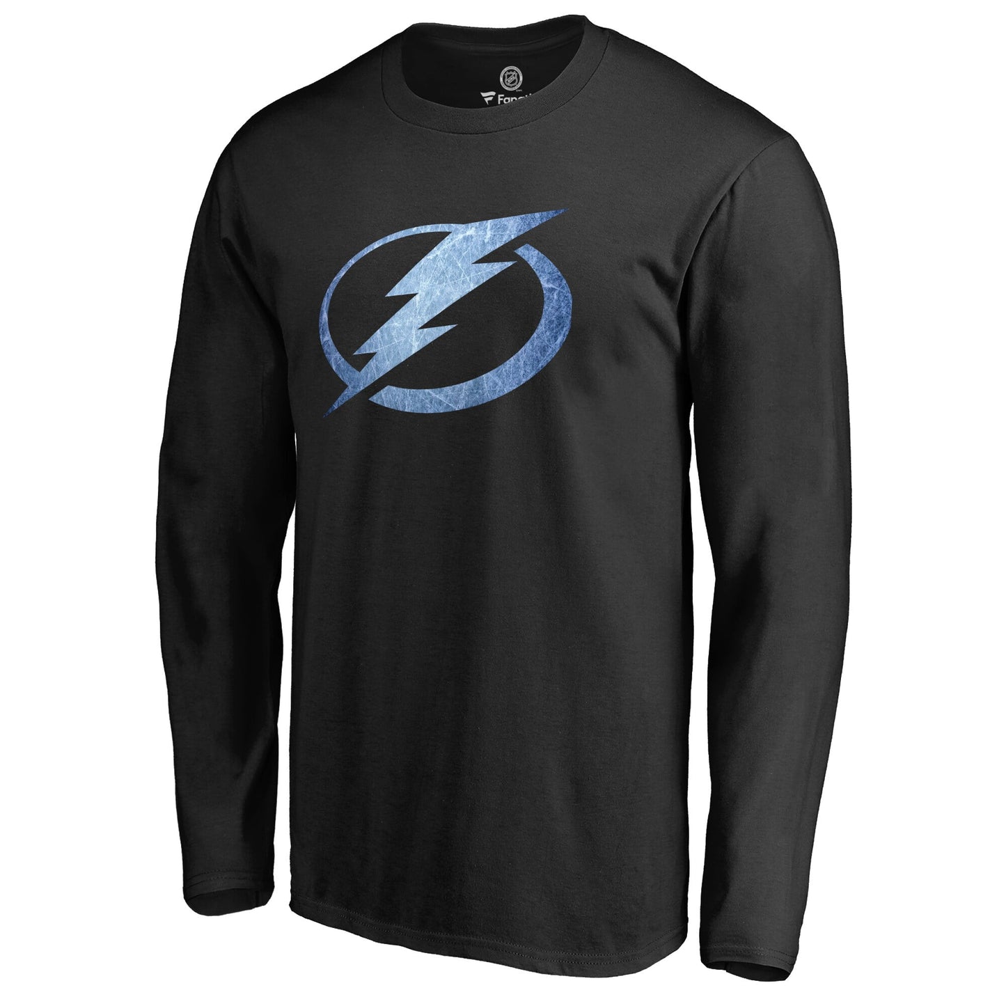 Men's Black Tampa Bay Lightning Pond Hockey Long Sleeve T-Shirt