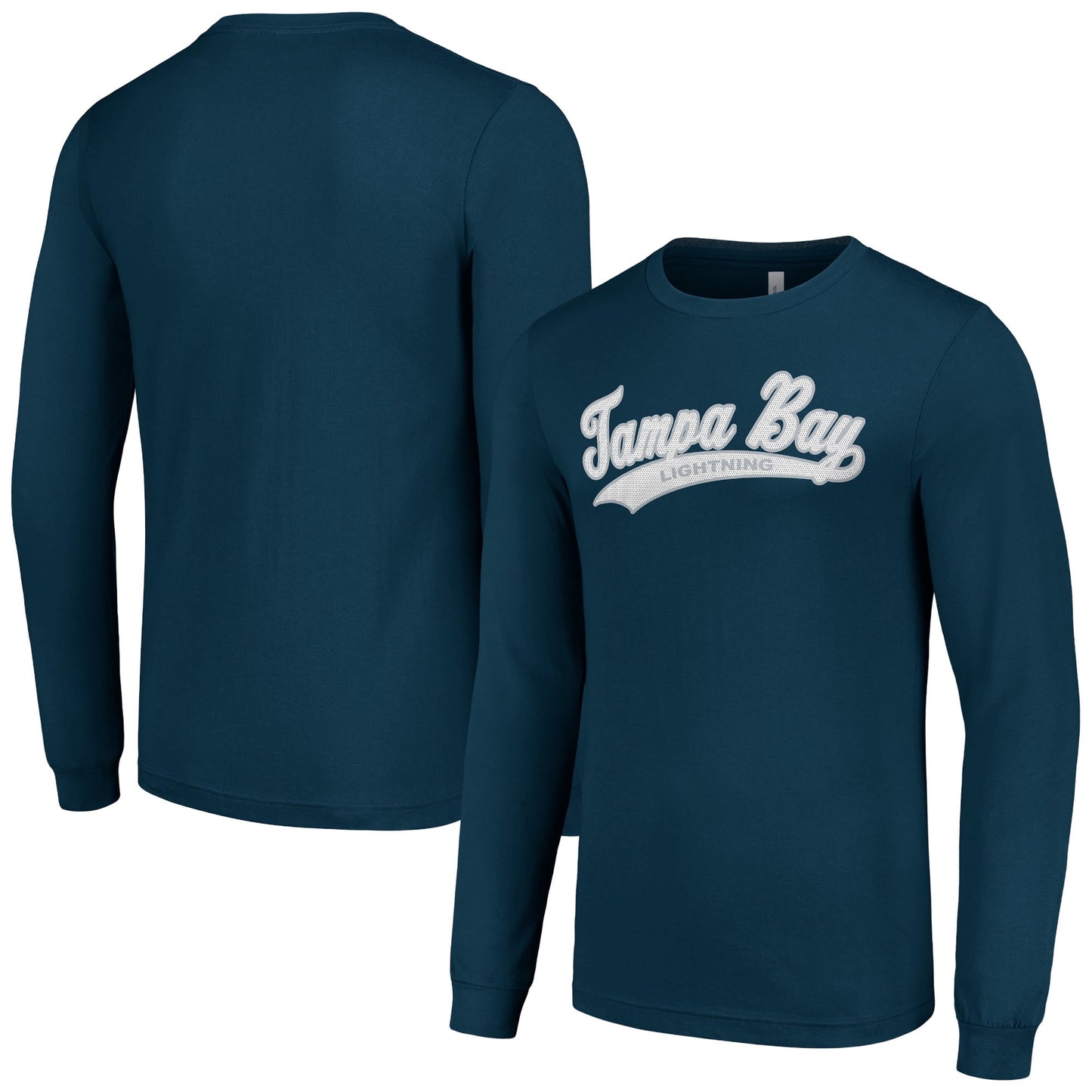Men's Starter Navy Tampa Bay Lightning Tailsweep T-Shirt